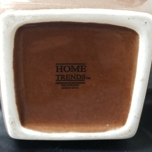 🍪HOME TRENDS CERAMIC CROCKERY/COOKIE JAR - Picture 4 of 4